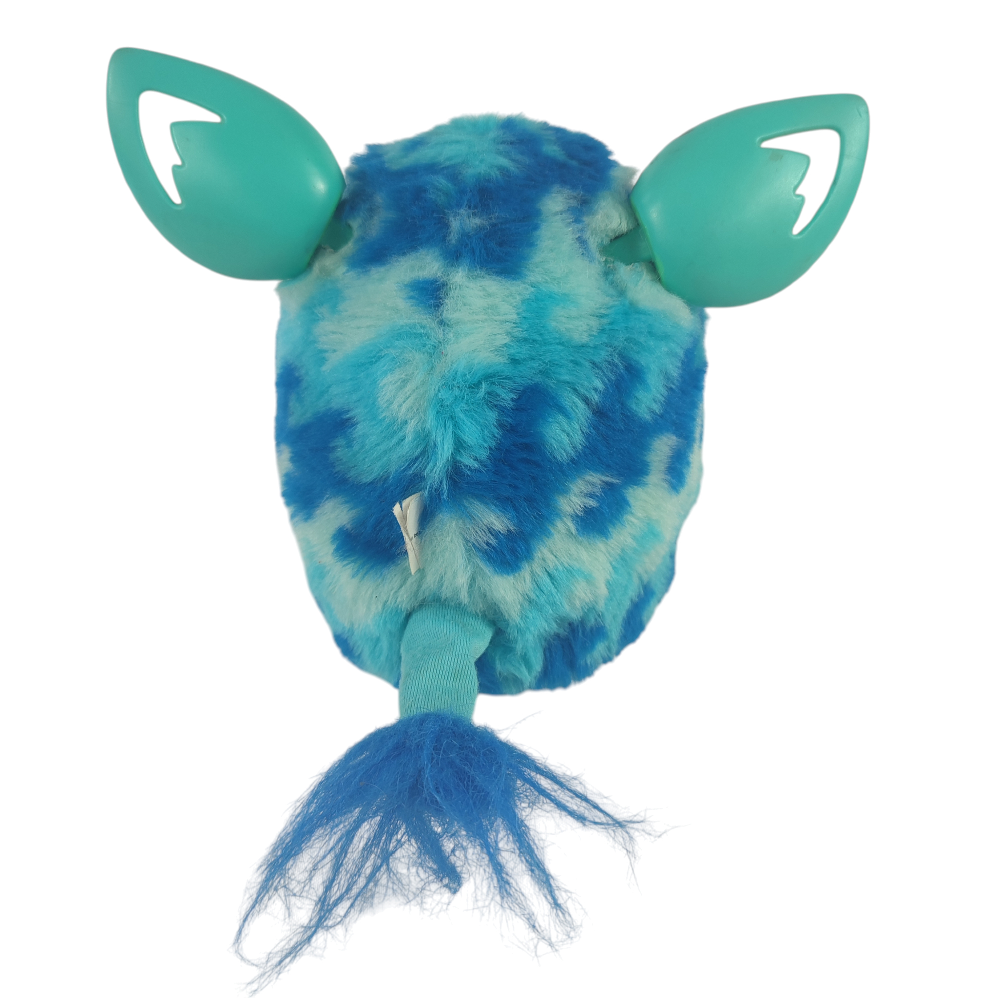 Voir photo 2 de Furby turquoise et bleu - Hasbro 2012 (étiquette coupée) Furby turquoise et bleu - Hasbro 2012 (étiquette coupée) Bon état - Vue 2 -